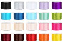 Satijn lint 5 cm breed