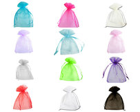 Organza zakjes 12.5 x 17.5 cm