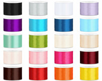 Satijn lint 50 mm breed - 6 meter