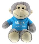 Knuffel met naam aap