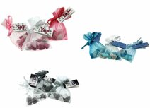 Geboortebedankjes doopsuiker mini hartjes