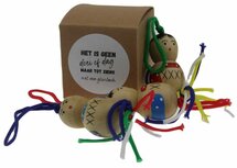 Geluksdoosje kraft het is geen doei of dag 4.5 cm chinese gelukspop