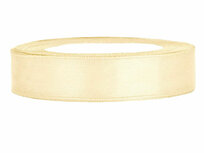 Donker ivoor satijn lint 2 cm breed