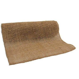 Jute 25 cm breed 5 meter lang (tafelloper)