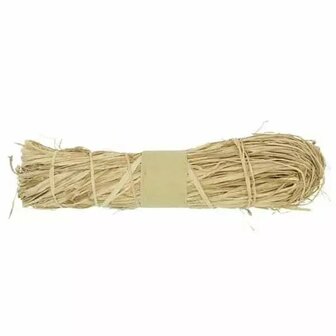 raffia 50 gram bundel natuurlijke raffia