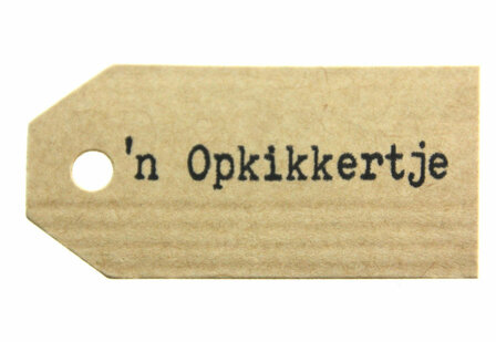 Kraft label &#039;n opkikkertje