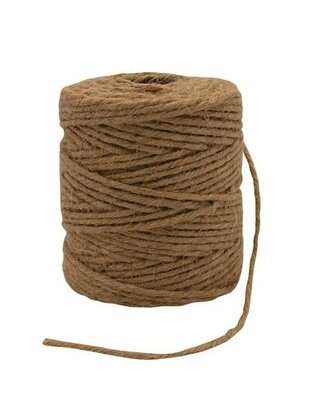 Jute touw 4 mm dik 80 meter bol