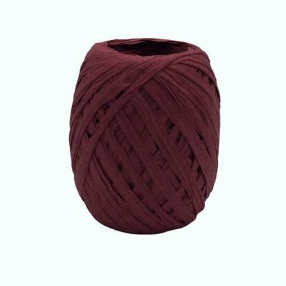 Papier raffia bordeaux rood