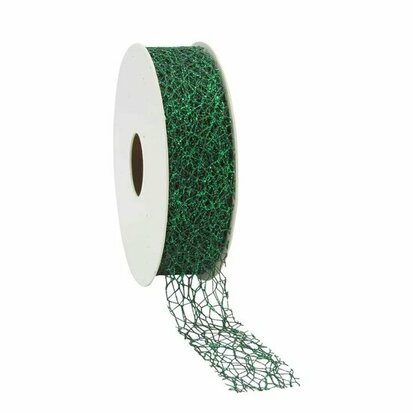 Weblint 2.5 cm breed groen glitter