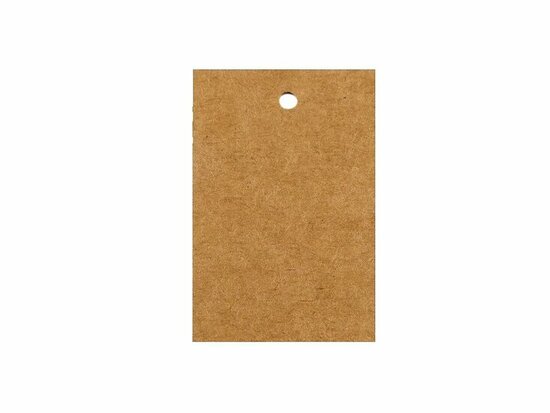 Label kraft 4 x 6 cm 10 stuks