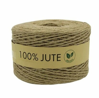 Jute touw 3.5 mm dikte 100 meter bol