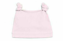 Babymutsje 2 knoop roze