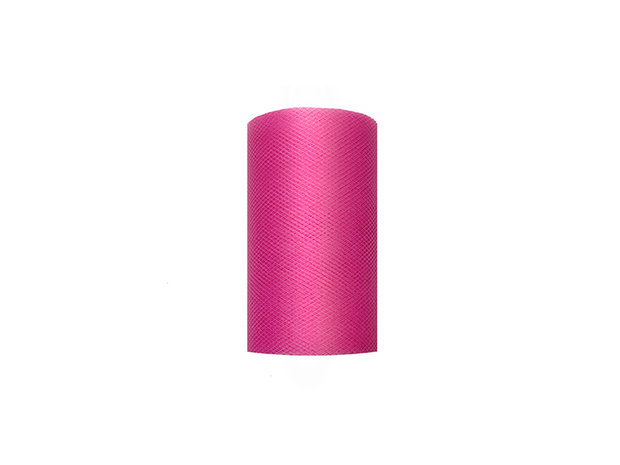 8 cm Tule lint fuchsia 