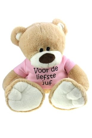 Knuffel voor de liefste juf