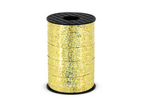 Krullint goud holografisch 225 meter rol Krullint goud holografisch 225 meter rol