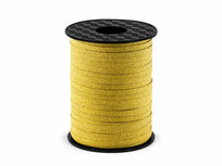 Krullint goud glitter 225 meter rol Krullint goud glitter 225 meter rol
